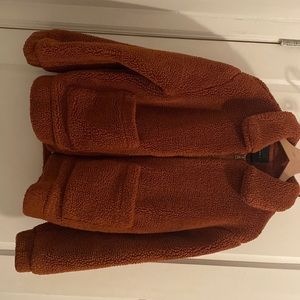 Burnt Orange waist length Coat